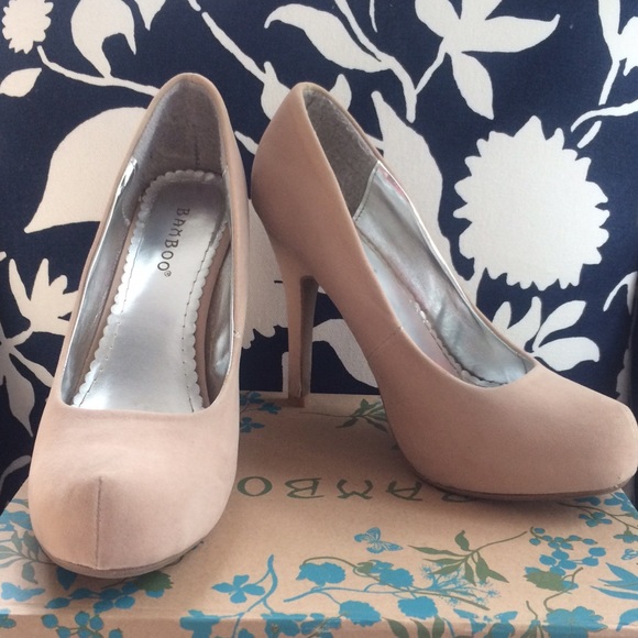 Nude stilettos