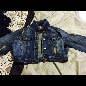 Jean jacket nwot