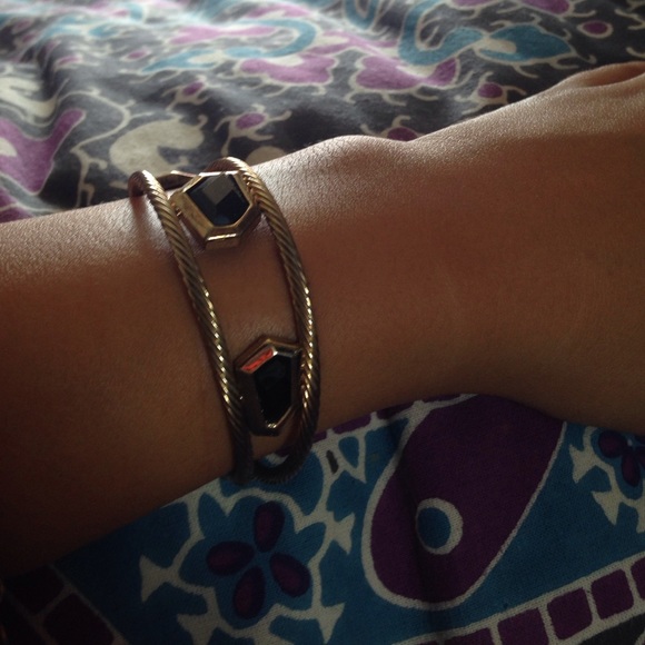 Black & gold bracelet