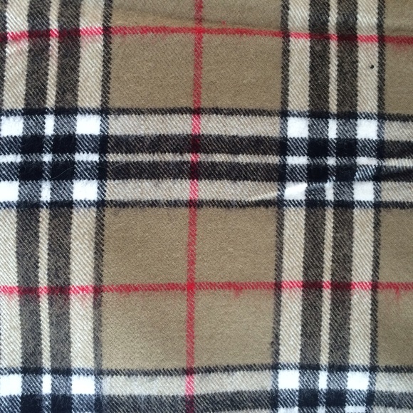 Plaid winter scarf