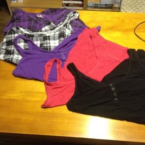 Five tank tops - bundle