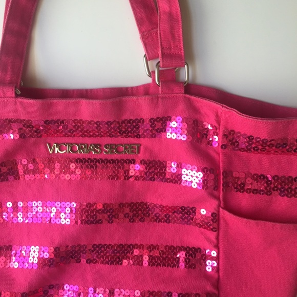 Victoria's Secret Handbags - | VS | Sequin Tote