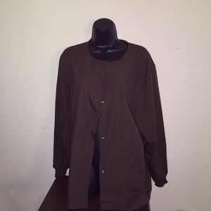 Cherokee brown scrub jacket