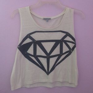 studded diamond tank, only 🅿️🅿️ some exceptions!
