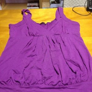 Purple summer top