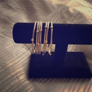 Bangle bracelets from scoop