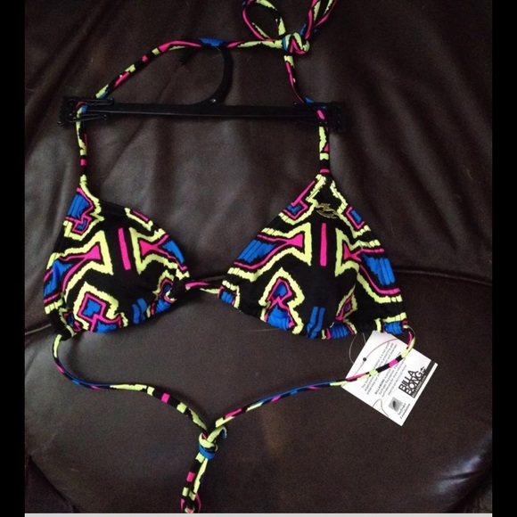 Billabong Other - Billabong Geometric xS Tribal Swim Triangular Top
