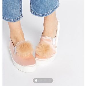 ASOS Pom Pom sneakers