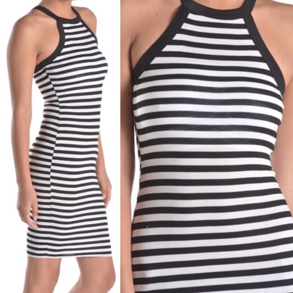 The LULETTE striped midi bodycon ️DRESS - Picture 2 of 4