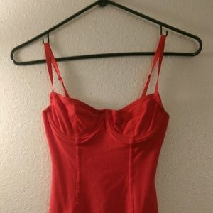 American Apparel red dress size S