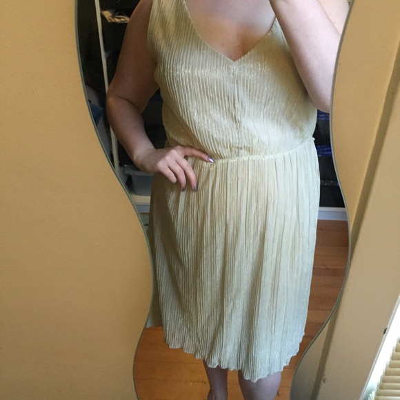 Shimmery Gold Dress