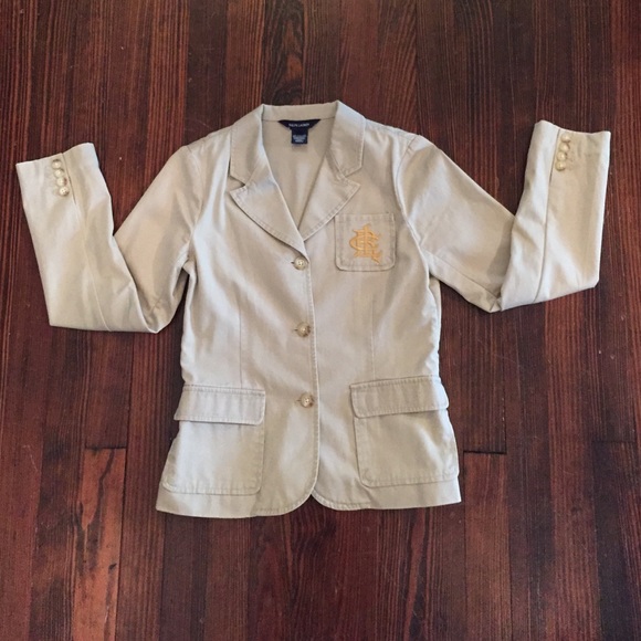 •Ralph Lauren• Women's Beige Blazer/Jacket