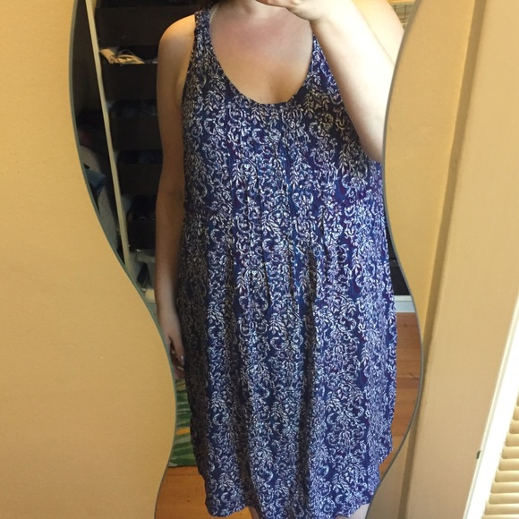 Purple Summer Beach Dress