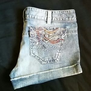 Silver Jean Shorts W31