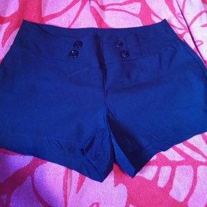 Black dressy shorts