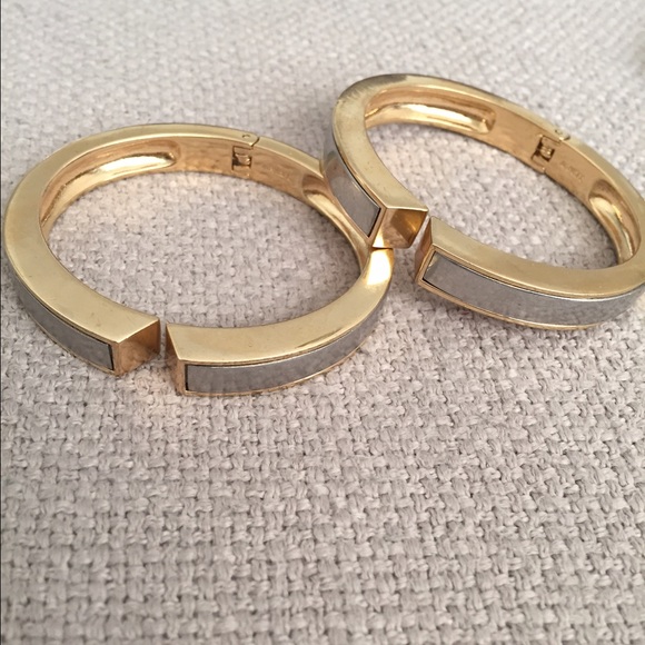 JCREW  Gold and Silver Bracelets BEAUTIFUL - Picture 3 of 4