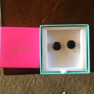 Kate spade black studs