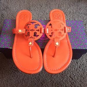 Tory Burch Orange Sandals