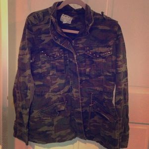 Pac sun, camo jacket!!