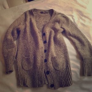 TRF knit sweater, marbled colour. Cozy cozy