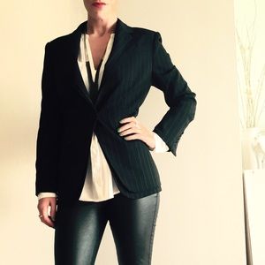 Pin striped BCBG Blazer