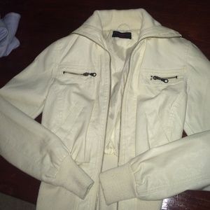 Cream Fashion Jacket