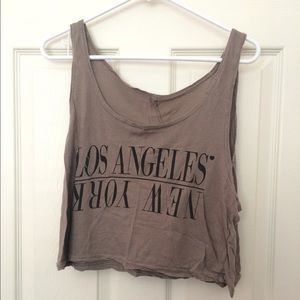 New York/ Los Angeles tank