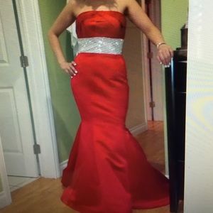 Jovani red dress