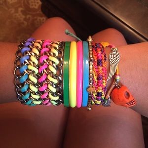 Bright Colors Arm Candy Set