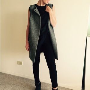 Vince. Black Suede Pants