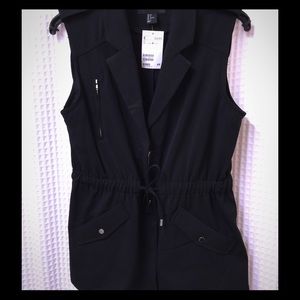 Military look vest