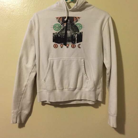 White Stussy Hoodie