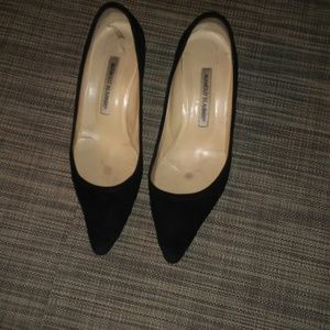 Suede Manolo Blahnik
