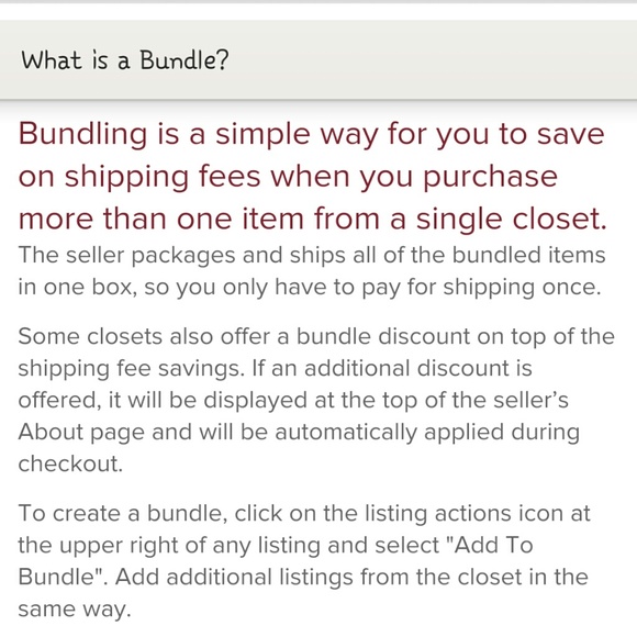 ✨🎁 Bundling Discounts In My Closet 🎁✨ - Picture 3 of 4