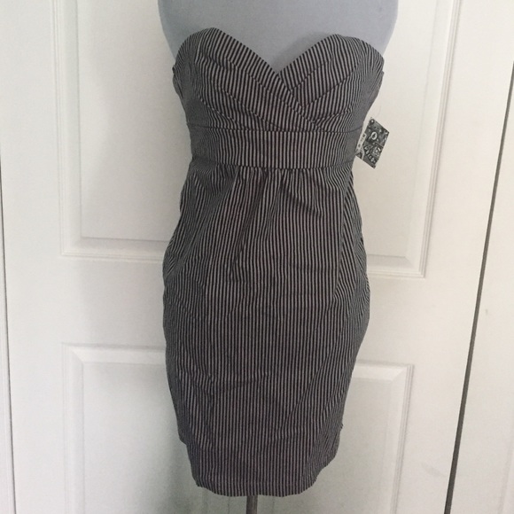 Volcom Strapless Stripe Dress