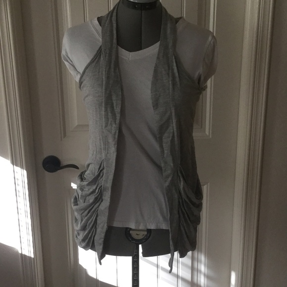 Gray vest