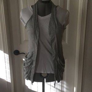 Gray vest