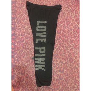 VS Pink sweat pants