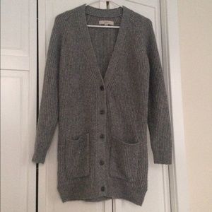 Gray Wool Loft Sweater