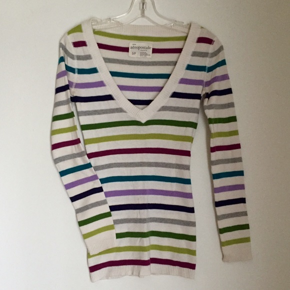 Soft & Cozy Striped Aeropostale Sweater - NWOT