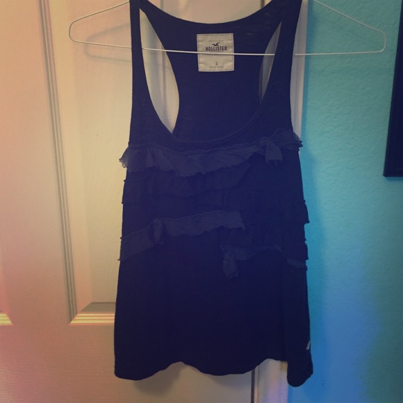 hollister navy top