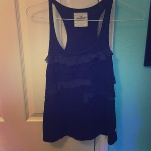 hollister navy top