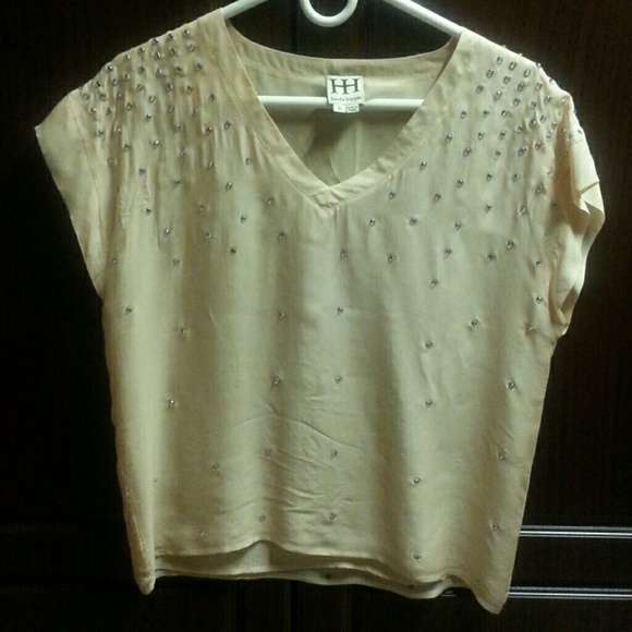 Light pink top