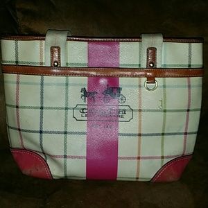 Authentic Coach Tattersal Stripe Chelsea