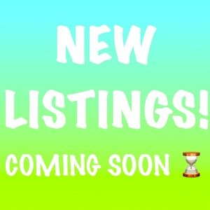 NEW LISTINGS