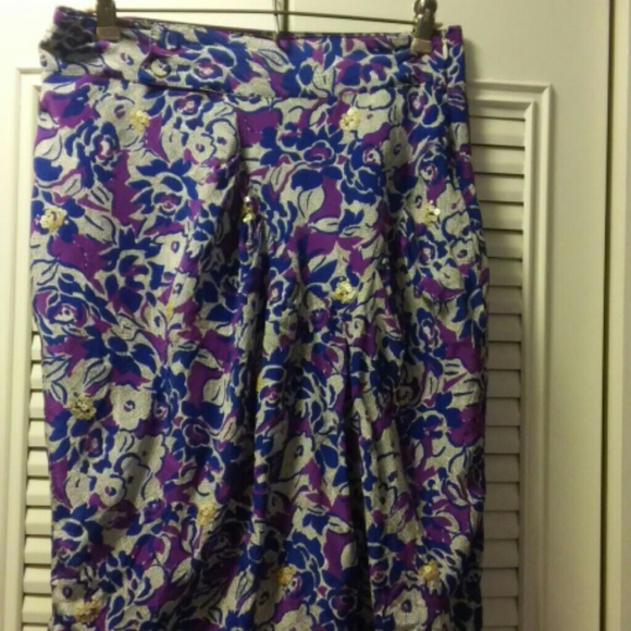 Silk skirt by Fei