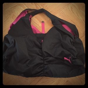 Puma gym bag with yoga mat strap!