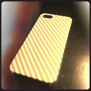 gold plastic iPhone 5 case
