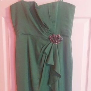 Bcbg strapless dress