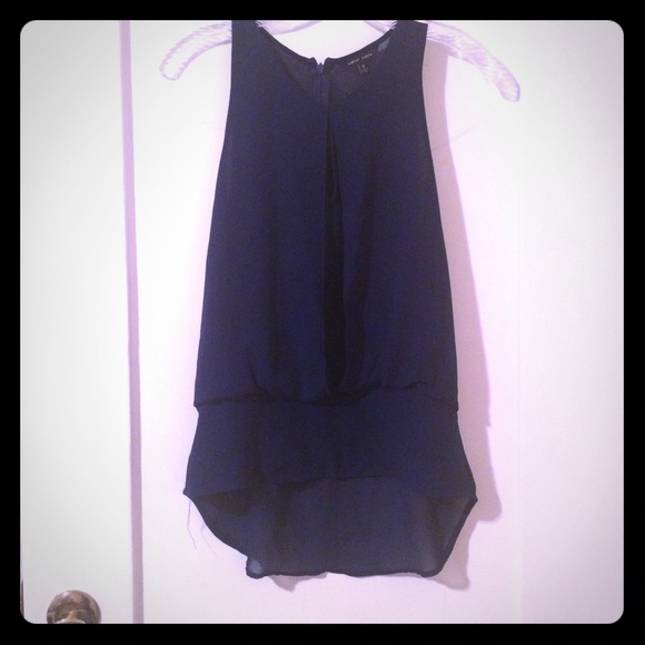 Blue tank